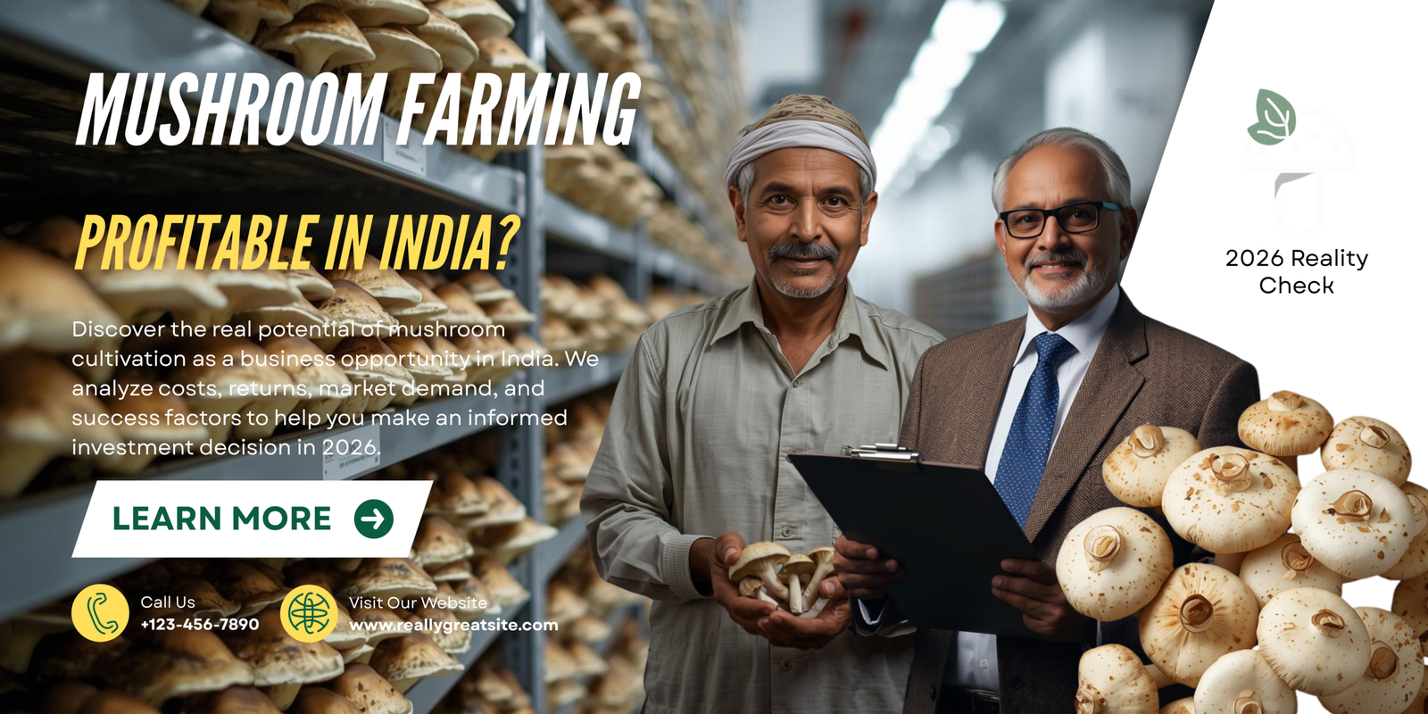 Is Mushroom Farming Profitable in India? (2026 Reality Check)